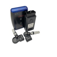 Capteur TPMS programmable universel 433 315Mhz avec écran LCD intégré, système de surveillance de la pression des pneus (TPMS)