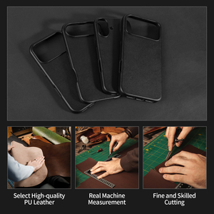 PU da thẩm mỹ điện thoại trường hợp <span class=keywords><strong>iPhone</strong></span> từ trường hợp điện thoại tùy chỉnh bán buôn điện thoại di động Trường hợp đối với <span class=keywords><strong>iPhone</strong></span> 17 không khí 17 Pro Max - Product Image 4