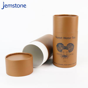 Embalaje de caja de tubo de papel redondo personalizado reciclado 100% biodegradable de alta calidad - Product Image 5