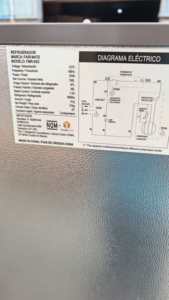 115V US Japan 136L Double Door <b>Refrigerator</b>, Black Top Freezer Bottom <b>Refrigerator</b> for Home Office - 115V US Standard Refrigerat - Product Image 5