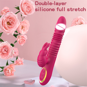 Vibratore Clitorideo con 10 Modalità di Intensità per Donne, Impermeabile, Ricaricabile, Silenzioso, Stimolatore per <span class=keywords><strong>Clitoride</strong></span> e Capezzoli - Product Image 1