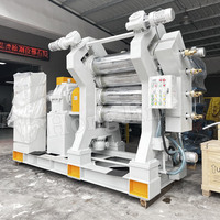 Machine de calandrage de profilés en caoutchouc à quatre rouleaux, calandre industrielle pour feuilles de caoutchouc et plastiques, équipement de traitement de composés