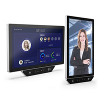 Máquina de Control de Asistencia Biométrica con Pantalla Grande de 15.6 Pulgadas, Reconocimiento Facial, Lectura de Tarjetas y Código QR