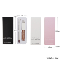 Kit de brillant à lèvres de marque privée bas quantité minimale de commande d'usine 20 couleurs ensemble de rouge à lèvres femme longue durée Kit de lèvres de maquillage hydratant
