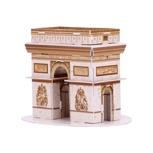 Juguetes Educativos, Kit de Manualidades DIY, Rompecabezas 3D del Arco del Triunfo, Rompecabezas 3D de Arquitectura Mundialmente Famosa, Modelo 3D de Edificio, Juguete de Regalo - Product Image 5