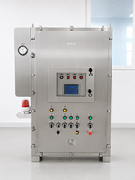 Armoire de commande antidéflagrante pressurisée IP66 380V 160A RAL7035 en acier pour systèmes pétroliers, gaziers et pétrochimiques