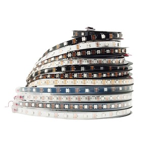 Ws2812b thông minh rgbic không thấm nước LED Strip ánh sáng 30/60/144 argb pixels 2812b SPI kỹ thuật số địa chỉ đồng cảnh quan DC 5V WS2812 - Product Image 1