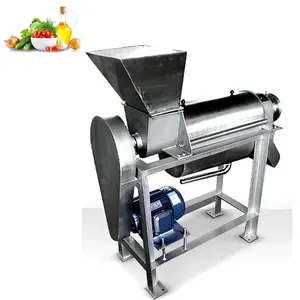 Industrielle Spiral-Schnecken-Appel Ananas Ingwer Obst-Squeeze-Saft-Extraktionsmaschine