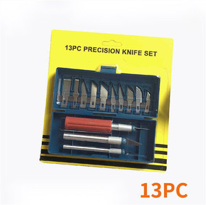 عالية الجودة 13 قطعة نحت القاطع مجموعة متعددة وظيفة الفن اليد أداة كيت الحرفية طقم السكاكين مثالية ل فندان الديكور - Product Image 2