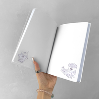 Planificateur cadeau vierge réutilisable en cuir/PVC, design personnalisé, pour l'organisation familiale