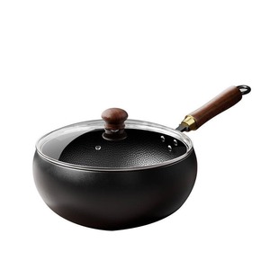 Zhangqiu Iron Wok Large Belly Pure Handmade Forging Mini Uncoated Non Stick Household Frying Pan - Product Image 3