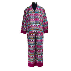 Vêtements de nuit modernes en coton Ensemble pyjama confortable sur toute la longueur Style luxueux classique avec quantité minimale de commande bas Meilleur pour l'été - Product Image 4