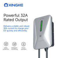 Borne de recharge murale Type 2 pour VE 7kW 32A AC OCPP avec télécommande – Nouvelle station de charge domestique