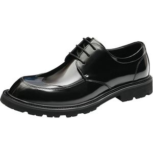 Zapatos Formales de Cuero Transpirables de Alta Gama para Hombre, para Bodas y Oficina, Zapatos Cómodos y Ligeros para Caminar en Todas las Temporadas - Product Image 3