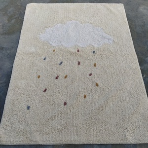 Alfombra para Área de Juegos Infantil, 100% Algodón, Diseño de Lunares, Gruesa (2.5 cm), Acolchada, Lavable - Product Image 5