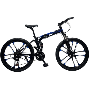 Prezzo di Fabbrica Bicicletta Pieghevole da Uomo Mountain Bike BMX a 21 <span class=keywords><strong>Velocit</strong></span>à da 26 Pollici per Adulti Bici da Downhill in Lega di Alluminio Pieghevole - Product Image 1