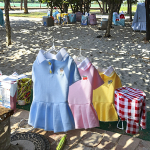 Summer Spring Cute Popular Luxury Designer Classic Modern Dress Small Dogs Comfortable <strong>S</strong> Size Cotton <strong>Pet</strong> <strong>Clothes</strong> Puppy'<strong>s</strong> Comfort - Product Image 2