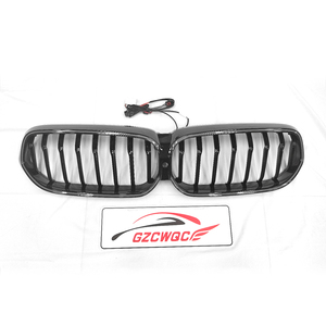 Parrilla Delantera G32 de Alta Calidad, Actualización con LED de Una Sola Línea, ABS, Negro Brillante, para BMW Serie 6 G32 2020 - Product Image 6