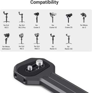 Mango lateral de aluminio SmallRig compatible con DJI Ronin-S/SC/RS <span class=keywords><strong>2</strong></span>/RSC <span class=keywords><strong>2</strong></span>/RS 3/3 <span class=keywords><strong>Pro</strong></span> RS/RS 3 Mini y para <span class=keywords><strong>ZHIYUN</strong></span> <span class=keywords><strong>Crane</strong></span> 2S/<span class=keywords><strong>2</strong></span>/V2 y para MOZA - Product Image 3