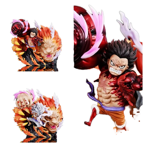 <span class=keywords><strong>Pirate</strong></span> GK TH Lion Nika Frozen Lufei Quatrième Vitesse Industrie Feu Yeux Lueur Animation Fait À La Main PVC Modèle Jouet Nouvelle Échelle 1:8 - Product Image 2