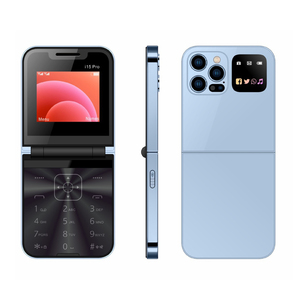 Tùy Biến 4G <span class=keywords><strong>Android</strong></span> Lật Thông Minh Điện Thoại Di Động Màn Hình Cảm Ứng Mở Khóa 4G Thông Minh <span class=keywords><strong>Android</strong></span> Nút Lớn Bàn Phím SOS Lật Điện Thoại Di Động - Product Image 2