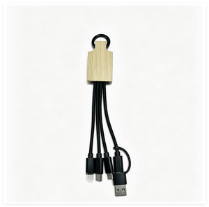 สายชาร์จแบบพกพา 6 in 1 พร้อมโลโก้ OEM แบบกำหนดเอง สายถักพร้อมหัว USB A/C สำหรับทุกอุปกรณ์<span class=keywords><strong>ชา</strong></span>ร์จแบบพกพา - Product Image 4