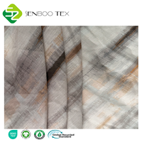 Tissu tissé de haute qualité 59% lin 41% lyocell, écologique, antibactérien, absorbant l'humidité, vêtements d'été, rideaux