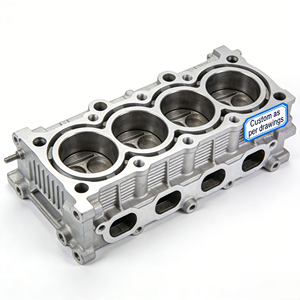 Piezas de Motor Personalizadas de Alta Precisión CNC, Placas de Bloques de Cilindros, Cubierta de Cilindro de Motor Original, Electroerosión por Hilo - Product Image 3