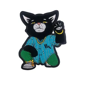 Custom Your Own Embroidery Patch Iron On Chenille Customized Cartoon Embroider Patches For Clothing