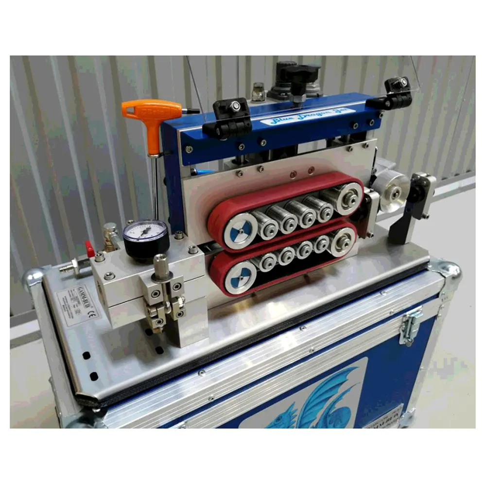 Máquina de soplado de Cable óptico de fibra extendida, estándar de chorro de FCST-FBM03 para Micro Cable soplado en microconducto HDPE