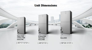 R410a 18 Seer 2 Ton 3 Ton 4 Ton 5 Ton Tipo de conducto <span class=keywords><strong>Aire</strong></span> <span class=keywords><strong>acondicionado</strong></span> Controlador de <span class=keywords><strong>aire</strong></span> - Product Image 6