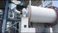 Broyeur de poudre micro HGM168 haute capacité avec moteur AC, équipement de broyage avec boîte de vitesses et roulement pour la fabrication de poudre de mica