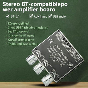 XY-T15H BT 5.1 Module de carte d'amplificateur de puissance numérique 2.0 canaux carte d'<span class=keywords><strong>ampli</strong></span> stéréo APP contrôle pour haut-parleurs sans fil bricolage - Product Image 2