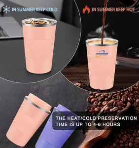 Xiaoxu Travel Drinkware Business Gift Cup Double Wall Vacuum Flask Logo Coffee Mugs Custom Design Cup