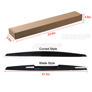 Aileron arrière universel en fibre de carbone de 1,2 m pour tuning automobile, déflecteur d'air pour coffre, décoration pour tous types de voitures - Product Image 6