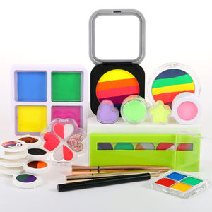 Delineador de Ojos Retro, No Tóxico, de Color Común, Cosmético, Gráfico, Neón, UV, Activado por Agua, para Maquillaje - Product Image 4