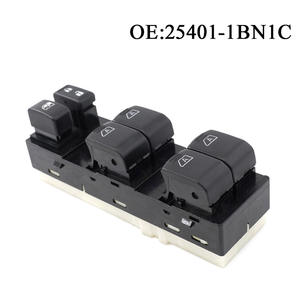 Interrupteur de lève-vitre électrique ABS neuf 25401-1BN1C pour l'avant gauche des véhicules Nissan Infiniti - Product Image 4
