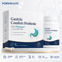 Capsules Probiotiques Anti-H. P. pour le Microbiome Gastrique, Marque Privée OEM, Pylopass L. Reuteri DSM 17648 20B CFU, Soutien Digestif