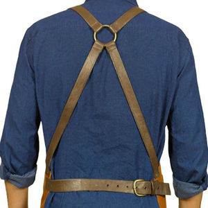 Nuevo delantal de Chef de cuero Unisex personalizado hecho con cuero genuino 2025 diseño uso deportivo al aire libre - Product Image 4