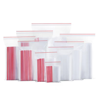 Sachets transparents auto-adhésifs étanches en polyéthylène de qualité alimentaire durable pour l'emballage de bijoux et petits accessoires