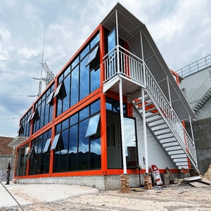 Casa Portátil Expandible de Acero de 20 pies para Vivienda Urbana, Hogar y Oficina de Dos Pisos con Ventanas de Doble Vidrio, Uso Hotelero - Product Image 1