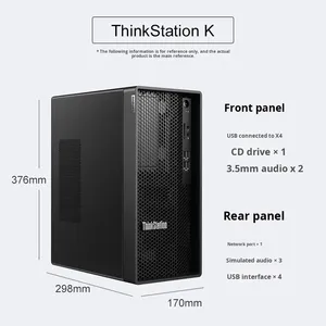 Workstation ThinkStation K-C2/C3 I5 I7 I9 per Rendering Video, Design e Gaming, <span class=keywords><strong>Computer</strong></span> Desktop con Porta USB P3 - Product Image 3