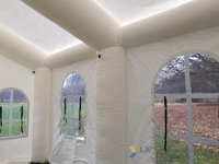 Tentes pneumatiques de haute qualité pour l'extérieur, chapiteau de mariage, tente gonflable géante pour les fêtes