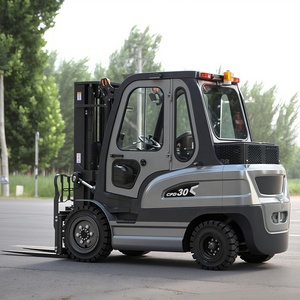 מלגזה חשמלית <span class=keywords><strong>1</strong></span> טון למחסן, מיני 4x4, עם צמיגי CE, מושב וחלקים, 3 טון - Product Image 2