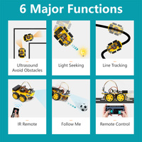 Robotlinking 4WD Smart Robot Car Kit ESP32 Starter kit STEM Programación inteligente Robot Car para Arduino