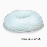 Accessoire de pompe à air JENECA, tube en silicone plastique transparent écologique 4*6mm pour aquarium intérieur/extérieur