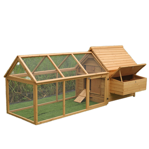 SHUNDA Gallinero de Madera Grande y Espacioso para Exteriores, de Lujo, Moderno, con Diseño Personalizado de Alta Calidad, para Jardín y Granja - Product Image 1