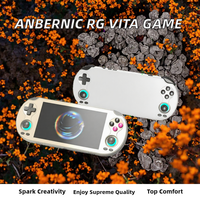 Console de jeu portable rétro Anbernic RG Vita, système Linux, écran tactile 5,5 pouces Full HD, T618, Wi-Fi, 5000 mAh, plus de 15 simulateurs