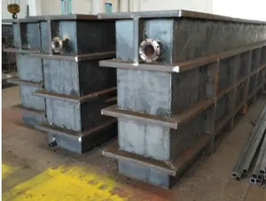 Tanque de Decapado Ácido de Acero al Carbono de 12 mm con Revestimiento Interior de PVC Suave de 6 mm y Exterior de FRP de 3 mm para Línea de Galvanoplastia - Product Image 5