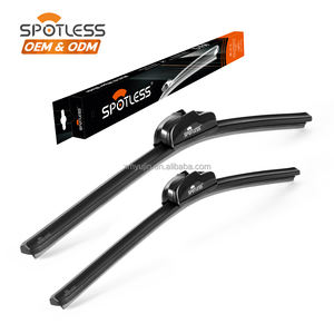 ใบปัดน้ำฝนรถยนต์แบบไร้โครงซิลิโคนอ่อนนุ่ม รุ่นยู/เจ ที่กำลังเป็นที่นิยมในปี 2025 อะไหล่รถยนต์ - Product Image 1